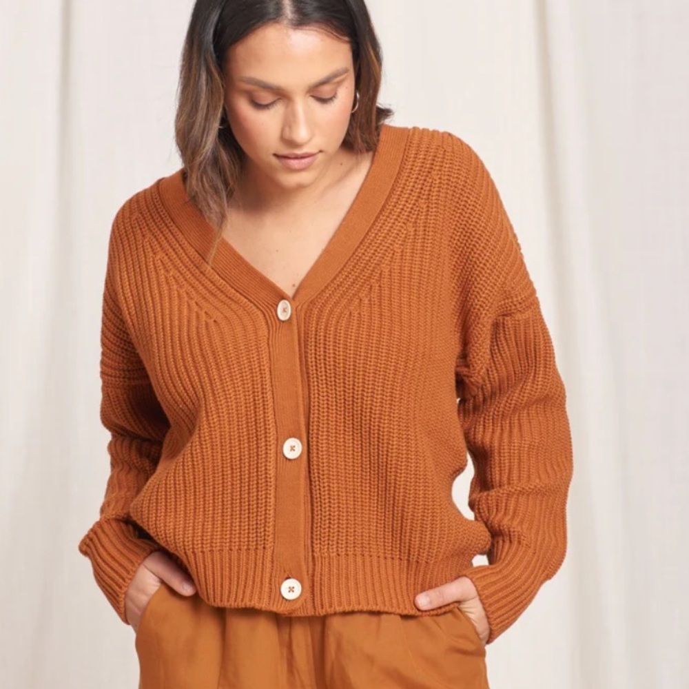 Tradlands Shelter Cardigan Size Small